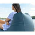 thumbnail image 4 of Jaxx 19498909 Ponce Nautical Edition Bean Bag Chair with Marine Vinyl for Boat, Yacht & Watersports - Bay Navy Blue, 4 of 4
