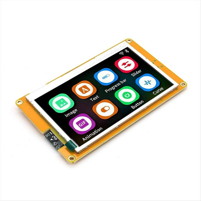 Módulo Resistivo ESP32 con Pantalla TFT de 4,3 Pulgadas ILI9341, 480 X 272, ESP32-WROOM-1, Bluetooth, WIFI, Sin Contacto.