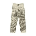 thumbnail image 4 of Xecao Vineyard Landscape Men's Straight Lounge Pajama Pants: The Ultimate in Comfortable Sleepwear, 4 of 9