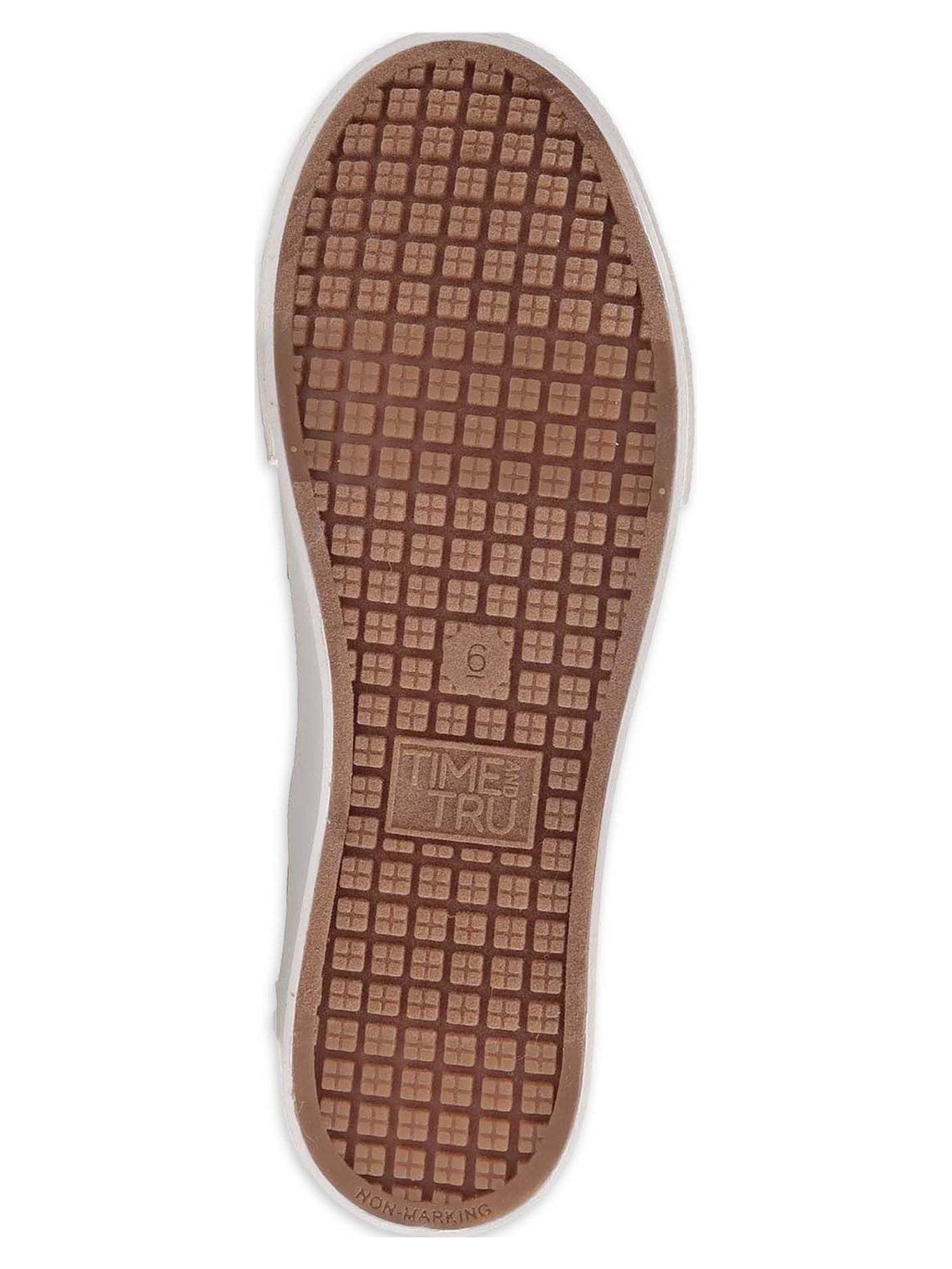 Time and Tru Women's Twin Gore Slip On Sneakers, Sizes 6-11
