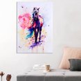 thumbnail image 4 of Arte de la pared lona acuarela caballo Sincero decoración hogar 40*57 cm, 4 of 9