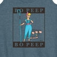 thumbnail image 3 of Toy Story 4 - Type Block Bo Peep - Women's Racerback Tank Top, 3 of 5
