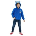thumbnail image 5 of SEGA Sonic the Hedgehog Zip Up Sherpa Hoodie with Ears (Boys), Sizes 4-12, 5 of 7
