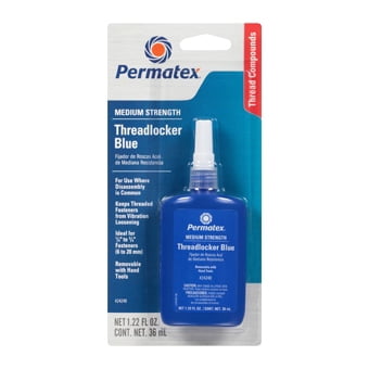 - PERMATEX Blue Removable Strength Threadlocker 36 ml #915052