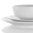 thumbnail image 5 of Elama Luna 18 Piece Porcelain Dinnerware Set in White, 5 of 8