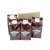 Holly Berry Decaffeinated Coffee, Whole Bean (Case of Four 12 ounce Valve Bags)