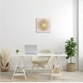 thumbnail image 2 of Minimal Abstract Glam Sunburst Lines Over Pink Abstract Gallery-Wrapped Canvas Print Wall Art, 17x17, 2 of 6