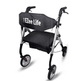 thumbnail image 1 of EZee Life Déambulateur Bariatrique avec Roues de 8 Pouces - Marchette Robuste pour une Mobilité Accrue - Gris, 1 of 9