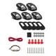 thumbnail image 1 of 9 LED Car Cab Roof Marker Lights For Truck SUV LED DC 12V Black Smoked Lens White Lamp Car External Lights, 1 of 5
