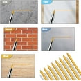 thumbnail image 3 of 2 Boxes Carpenter Marking Pencil Simple Structure Design Markers Set Carpentry Pen Tool Marking Accessories Refill Woodworking Pencils Drawing Accessory, 3 of 9