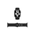 thumbnail image 4 of Correa de reloj Apple Silicone negra para Apple Watch 38-40-41 mm, 4 of 4