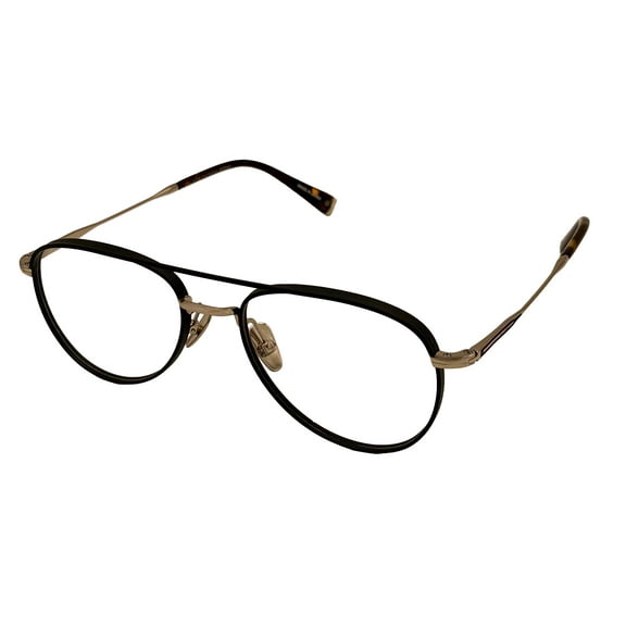 John Varvatos Men's Full Rim Eyeglasses V175 V/175 Black/Gold 54mm