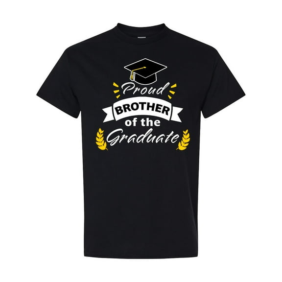 Inktastic Family Graduation-proud Brother of the Graduate T-Shirt