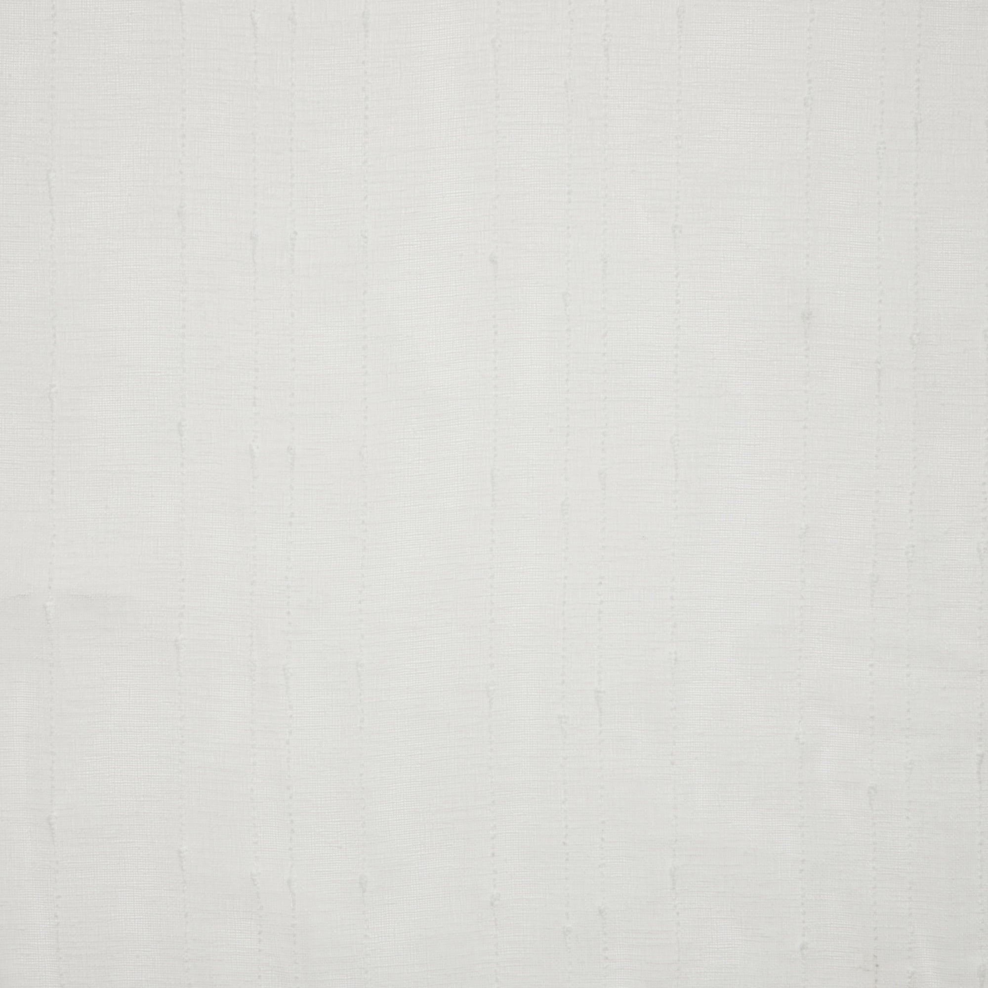 Exclusive Home Itaji Linen-Like Embellished Slub Sheer Rod Pocket Top Curtain Panel Pair, 54"x84", Snowflake