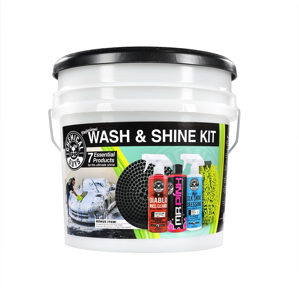 Chemical Guys HOL333 7-Piece Ultimate Car Wash & Shine Kit