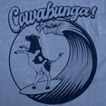 thumbnail image 2 of Mens Funny T Shirts Cowabunga Sarcastic Cow Graphic Novelty Surfing Tee for Men Graphic Tees, 2 of 9