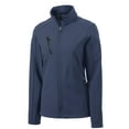 thumbnail image 3 of Port Authority Adult Female Women Plain Jacket Dress Blue Nvy 4X-Large, 3 of 4