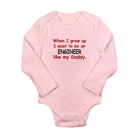 

CafePress - Engineer (Like My Daddy) Infant Bodysuit Body Suit - Long Sleeve Infant Bodysuit