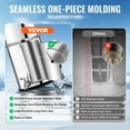 thumbnail image 3 of Gravity Fed Water Filter System 2.25G 304 Stainless Steel Countertop Reduces Lead 99 Percent Chlorine with 2 Carbon Filters Spigot for Home Camping RV, 3 of 6