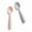 Grey + Cotton Candy, variant on Silicone Miniware Training Spoon Cutlery