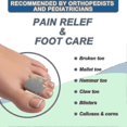 thumbnail image 3 of Bandages Broken Toe Splints Pads To Correct Hammer Toes, Broken Toes Crooked Toes And Overlapping Toes G, 3 of 5