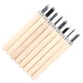 thumbnail image 1 of Herramientas Para Tallar Madera, Herramientas Para Tallar Cuchillos Para Tallar Buena Nitidez Para Arcilla OTVIAP Clay Carving Knife, 1 of 8