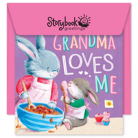 Storybook Greetings Grandma Loves Me! with Envelope