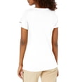 thumbnail image 2 of COLUMBIA Women Regular fit Short Sleeve T-Shirt Shirt XXXL White Solid, 2 of 2