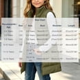 thumbnail image 3 of Girls Long Puffer Vest Stand Collar Sleeveless Quilted Padded Gilet Zipper Outerwear Waistcoat with Pockets for Kids, 3 of 9