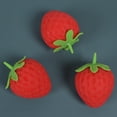 thumbnail image 5 of 1 paquete de bolas de estrés de fresa, bolas de estrés de frutas para niños y adultos, bola de estrés expandible, juguetes sensoriales inquietos, rellenos con cuentas de agua de gel, 5 of 5