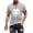 Gray, variant on Mens Novelty T Shirts Big and Tall Funny Face Printed Short Sleeve Tees Slim Fit Stretchy Crewneck Casual T-Shirts Breathable Lightweight Athletic Tops Pink S