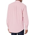 thumbnail image 2 of IZOD Men's Performance Comfort Longsleeve Gingham Button Down Shirt, Papaya Punch Bt, 3X-Large Big, 2 of 2