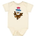 thumbnail image 3 of Inktastic Memorial Day Baby Eagle with Patriotic Hat Boys or Girls Baby Bodysuit, 3 of 5
