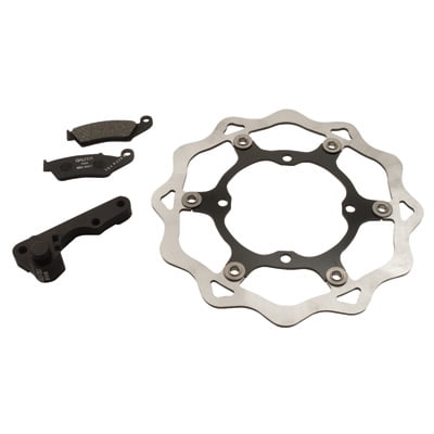 Galfer Oversized Floating Wave Brake Rotor Kit, Front 270mm for Honda CRF450X 2005-2009