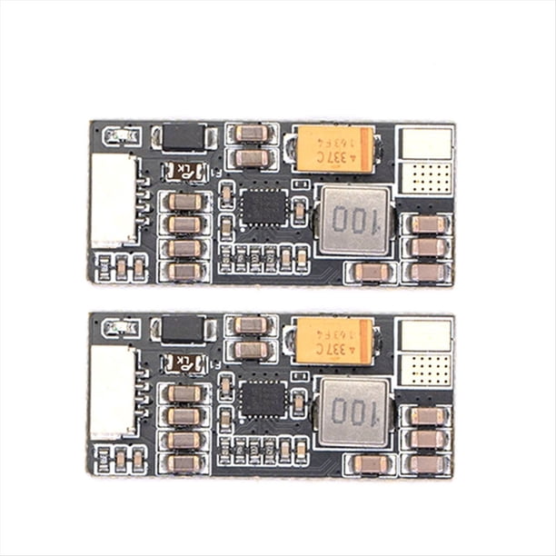 2 Reguladores de Voltaje BEC CCFPV de 5 V y 5 A, Módulo de Alimentación COB LED VTX, Regulador de Voltaje BEC para Dron de Carreras RC FPV.