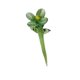 thumbnail image 4 of Mini flor de cristal artificial decorativa, artesanía creativa, decoración. Verde, 4 of 9