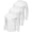 #1 white/white/white, variant on 3 Pack Long Sleeve Shirts for Men/Mens Workout T-Shirts Moisture Wicking Lightweight