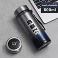 thumbnail image 2 of Termo Premium Acero Inoxidable 800ml Azul Plateado, 2 of 3