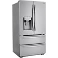 thumbnail image 3 of LG LMXC22626S 22 Cu. Ft. Stainless Smart French Door Double Freezer Refrigerator, 3 of 7