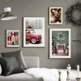 thumbnail image 4 of Carteles e impresiones de galletas de Navidad, arte de pared de figura de rey de coche rojo, pintura en lienzo, decoración de sala de estar, imagen de pared para el hogar, regalo, 4 of 4