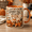 Black, variant on Personalized Mug Gift Fox Spooky Fall Ceramic Coffee Cup for Autumn Drinks and Fox Lovers