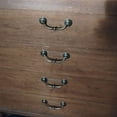 thumbnail image 3 of TwhqxjCN 4Pieces Vintage Bronze Drop Bail Pulls Hole Center Antique Styles Handles Accessory for Dressers Cupboards and Cabinets, 3 of 4