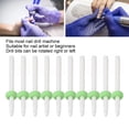 thumbnail image 3 of Nail Drill Bit Set, Precise Gel Removal Drill Bit Buffing 10pcs Ceramic High Strength  for Home Nail Salon Type 1, 3 of 7
