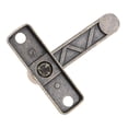 thumbnail image 3 of Metal Barn Sliding Door Lock Garage Window Retro Style Flip Latch for Bathroom Garden, 3 of 9