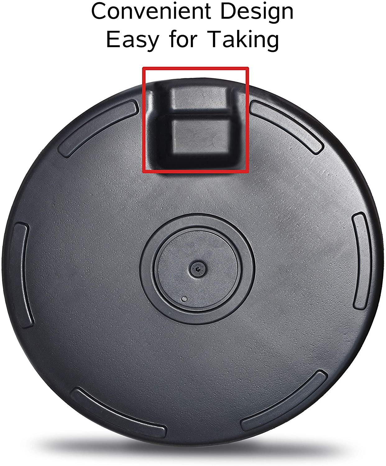 EliteShade Umbrella Base Market Patio Outdoor Water & Sand Filled Stand(Black)