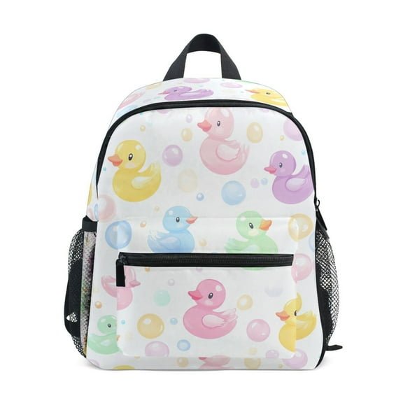 ALAZA Duck Bubble Cartoon School Backpack Small Bookbag Mini Bags