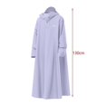 thumbnail image 2 of Rain Poncho with Hood and Drawstring Raincoat for Backpacking Camping Travel, 2 of 3