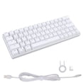 thumbnail image 3 of Teclado para juegos, teclado mecánico Teclado mecánico para juegos de 64 teclas Teclado mecánico Características líderes en su clase, 3 of 9