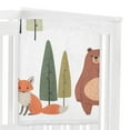 thumbnail image 3 of Sweet Jojo Designs Woodland Animal Pals Boy, Girl, Unisex/Gender Neutral Fleece Milestone Baby Blanket Set 3 Piece, 3 of 5