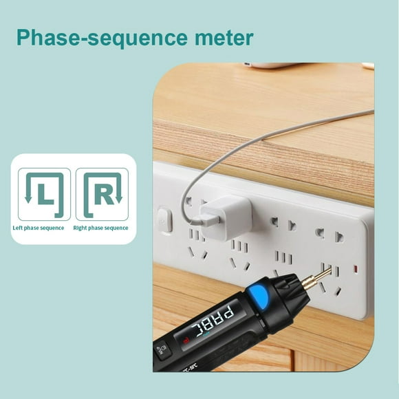 Multimeters,Test Rms Tester Continuity Test Rms Pen Professional Resistance Wire Meter With Buzhi Shutdown Live Wire Meter Diode Continuity Test Hadheld Test Pen Tester Live Wire Twirltide